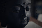 Minimalist Zen Buddha Head Statue