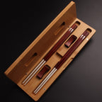 Pure Silver Chopsticks Gift Set | 16 Styles