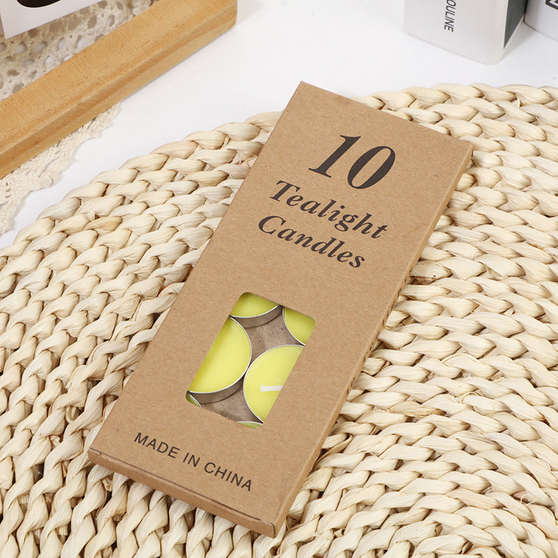 Tealight Candles – 10pcs Pack | 7 Vibrant Colours