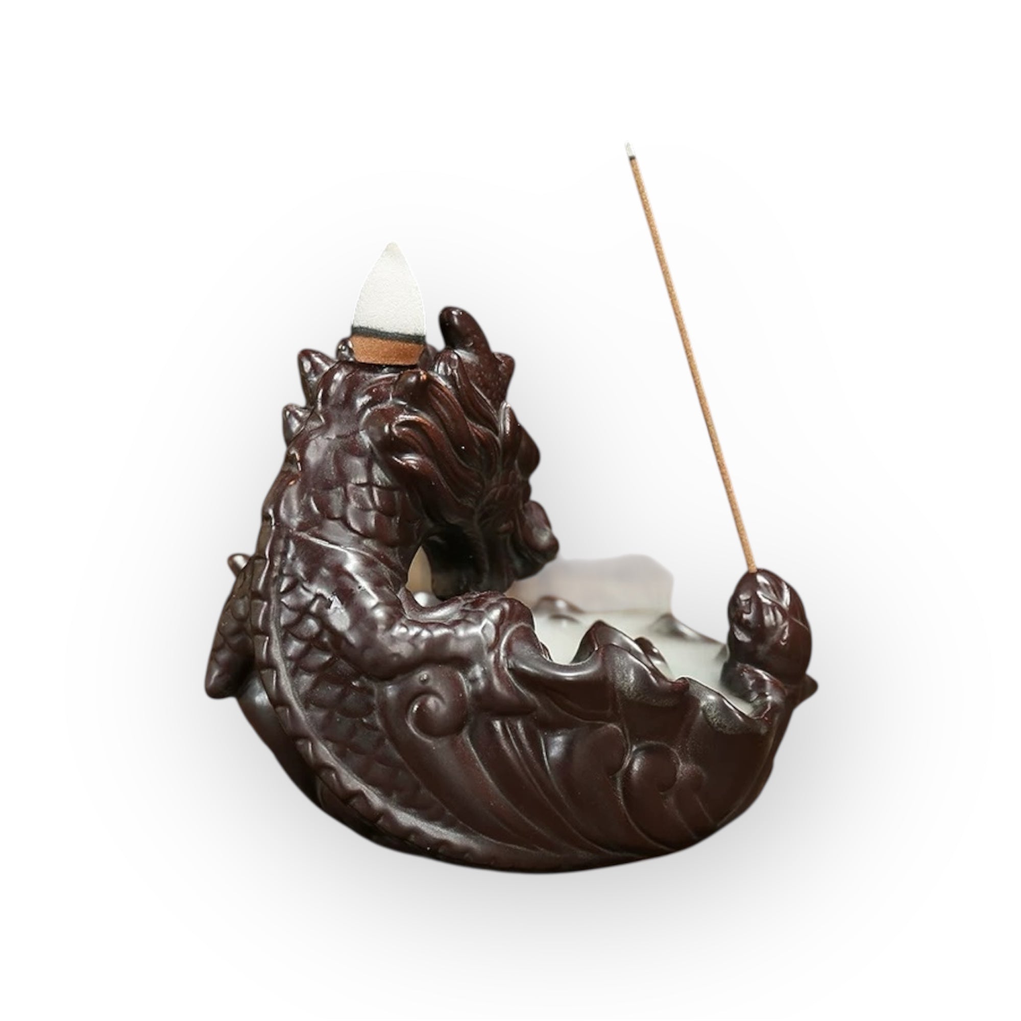 Dragon Lotus Mist Backflow Incense Diffuser