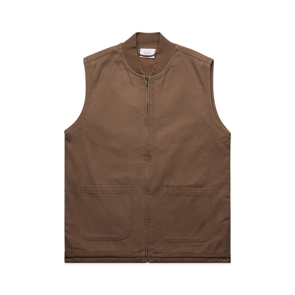 ASUREI Men Canvas Heavy Vest