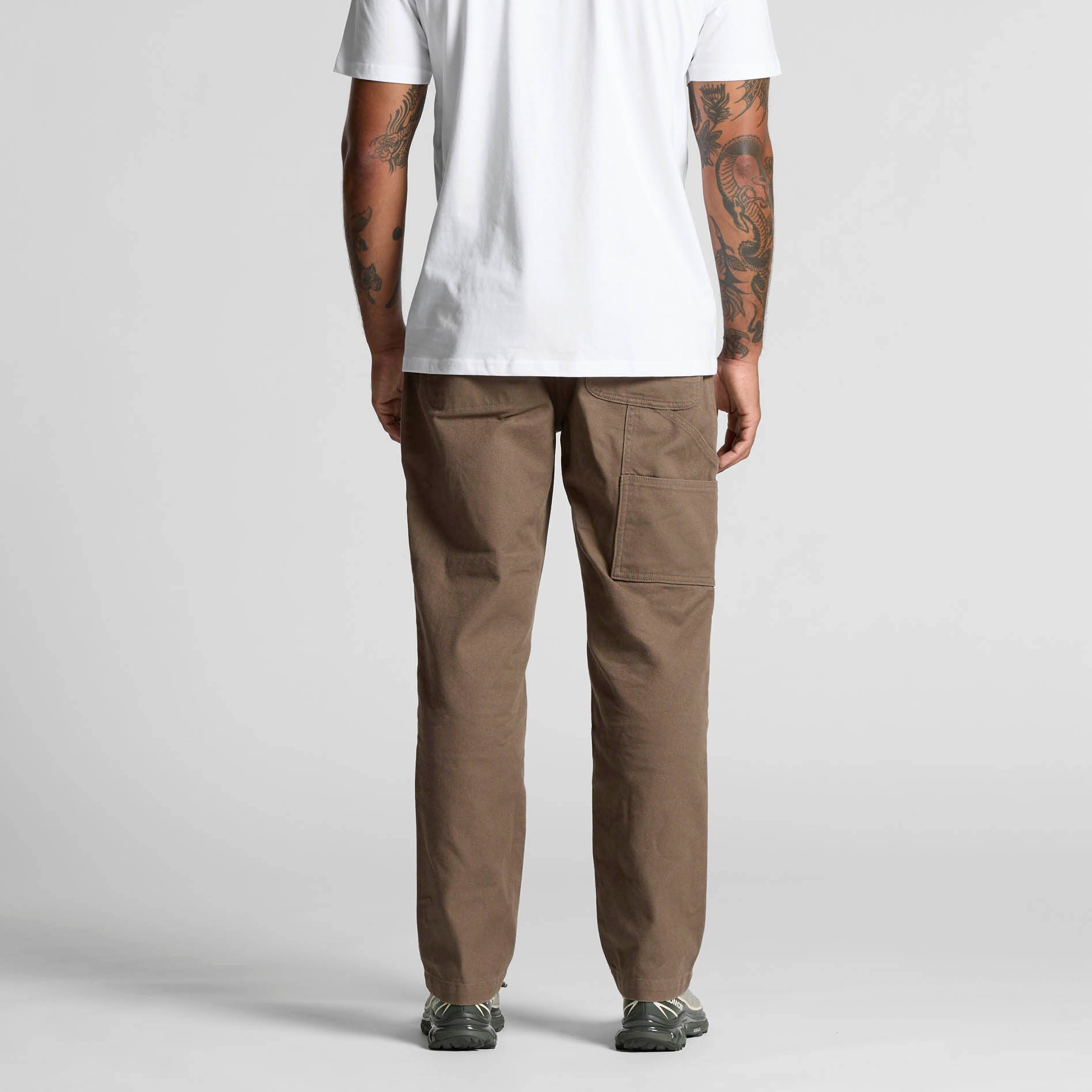 ASUREI Men Active Canvas Pants | 2 Colours | Walnut