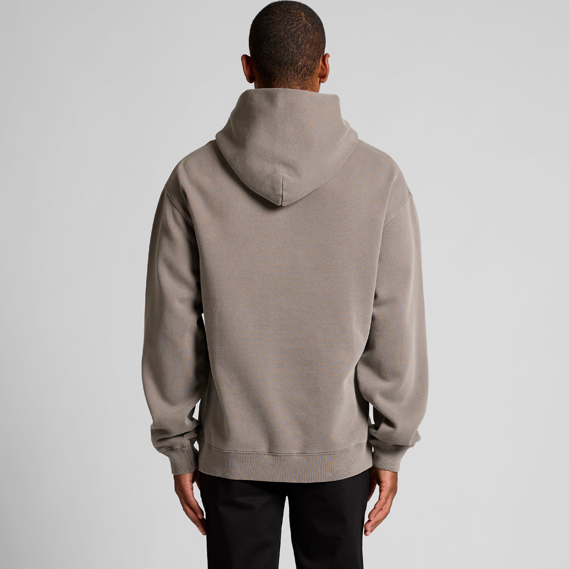ASUREI Eco-Friendly Men Relax Faded Hoodie | 3 Colours | Taupe