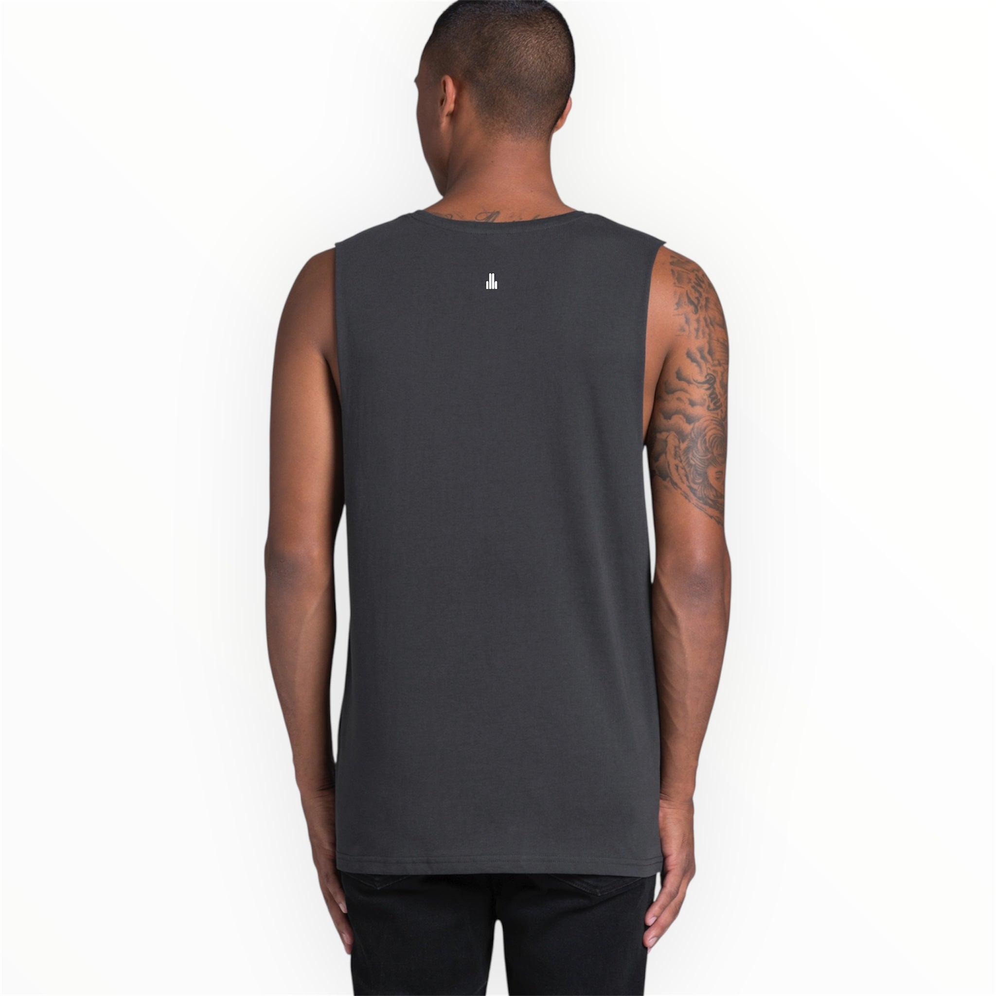 ASUREI Men Active Athlete Tank Top | 3 Colours | Coal