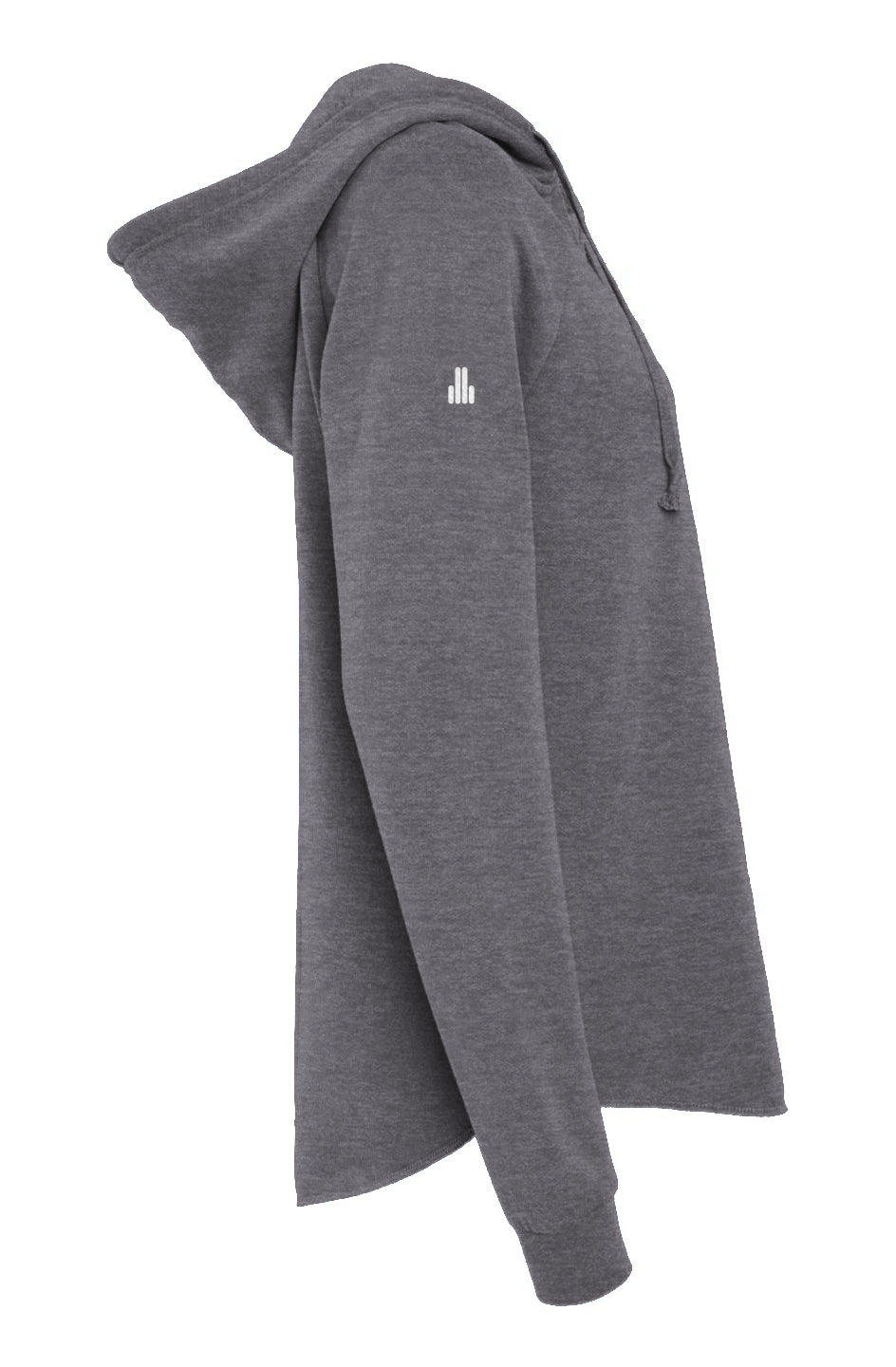 ASUREI Ladies Lightweight Wash Hooded Sweatshirt