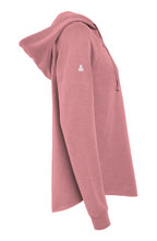 ASUREI Ladies Lightweight Wash Hooded Sweatshirt