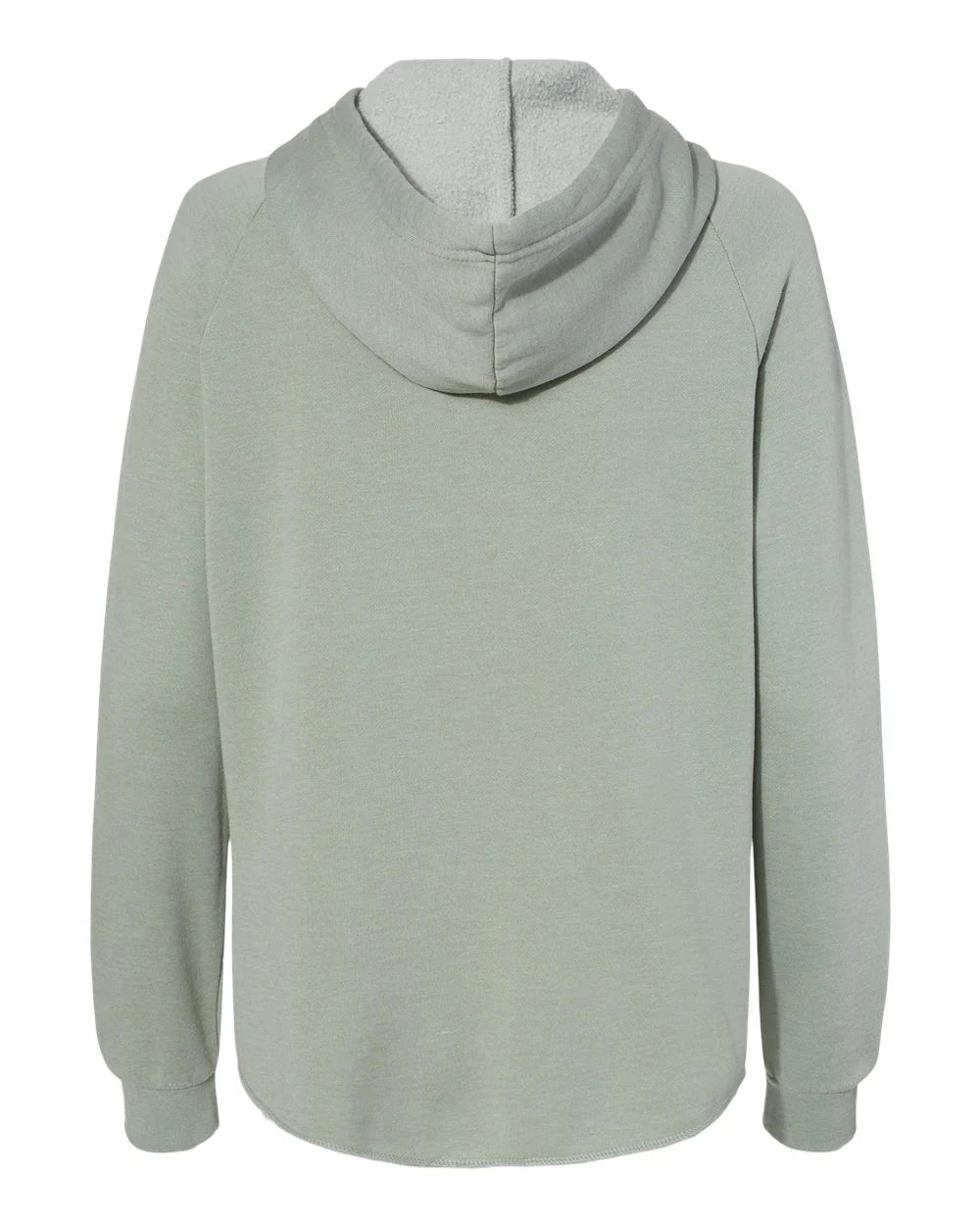 ASUREI Ladies Lightweight Wash Zip Hoodie