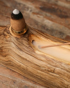 Man on Log Backflow Incense Diffuser