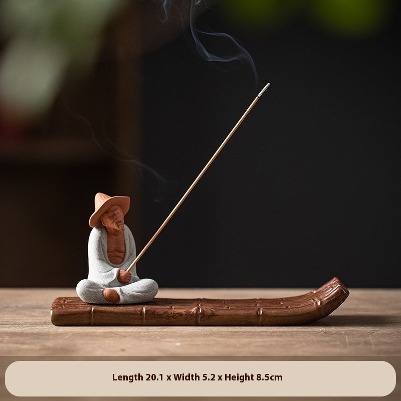 Fisherman on Bamboo Raft Incense Diffuser | 6 Designs
