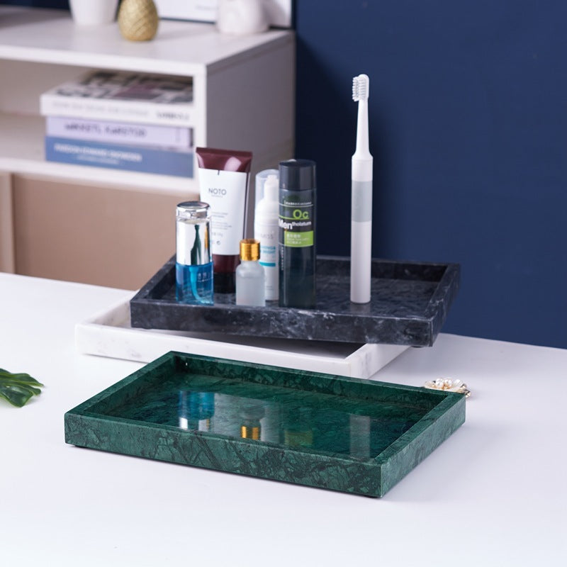 Marble Vanity Display Tray | 19 Colours | Antique Wood Grain