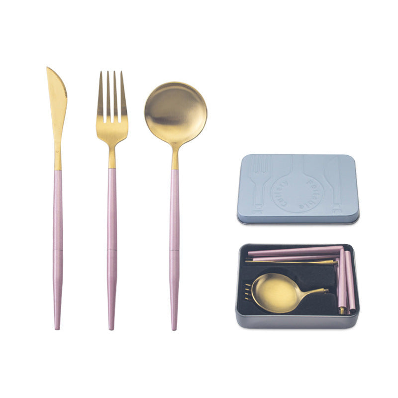 Portable Cutlery Set | Travel | (3-pc or 4pc)