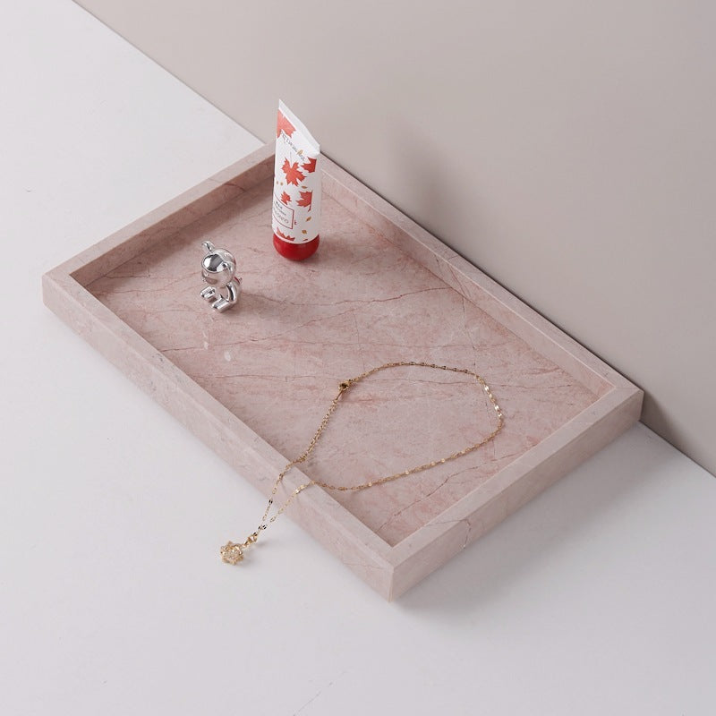 Marble Vanity Display Tray | 19 Colours | Cherry Blossom Powder