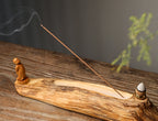 Man on Log Backflow Incense Diffuser
