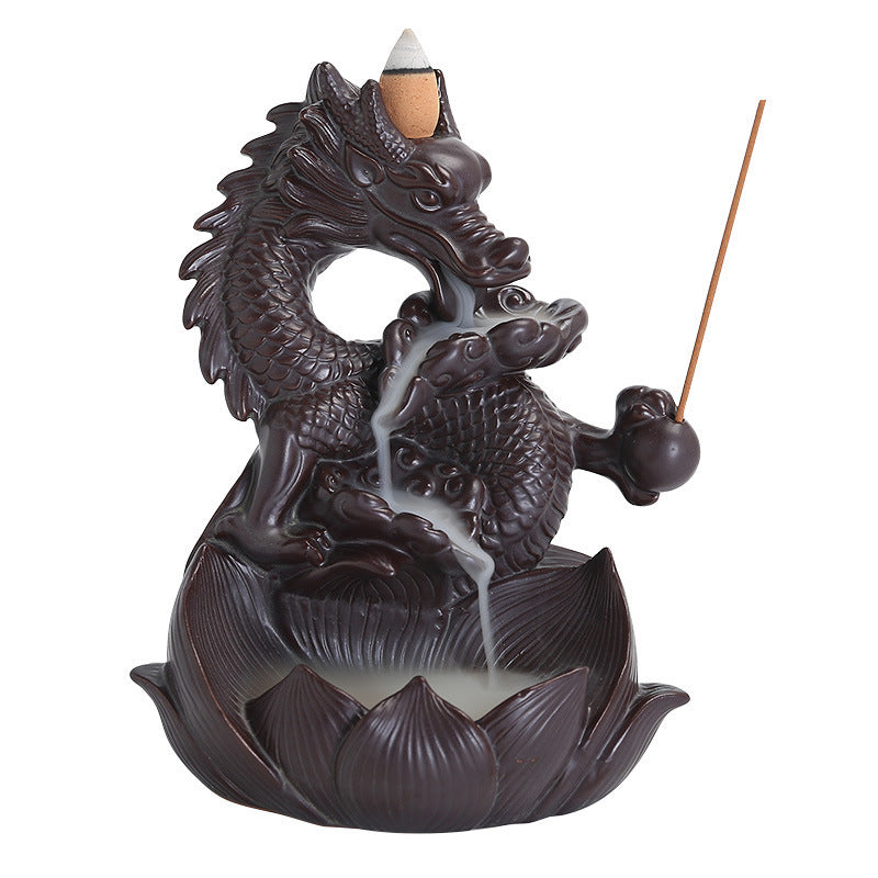 Oriental Dragon Backflow Incense Diffuser
