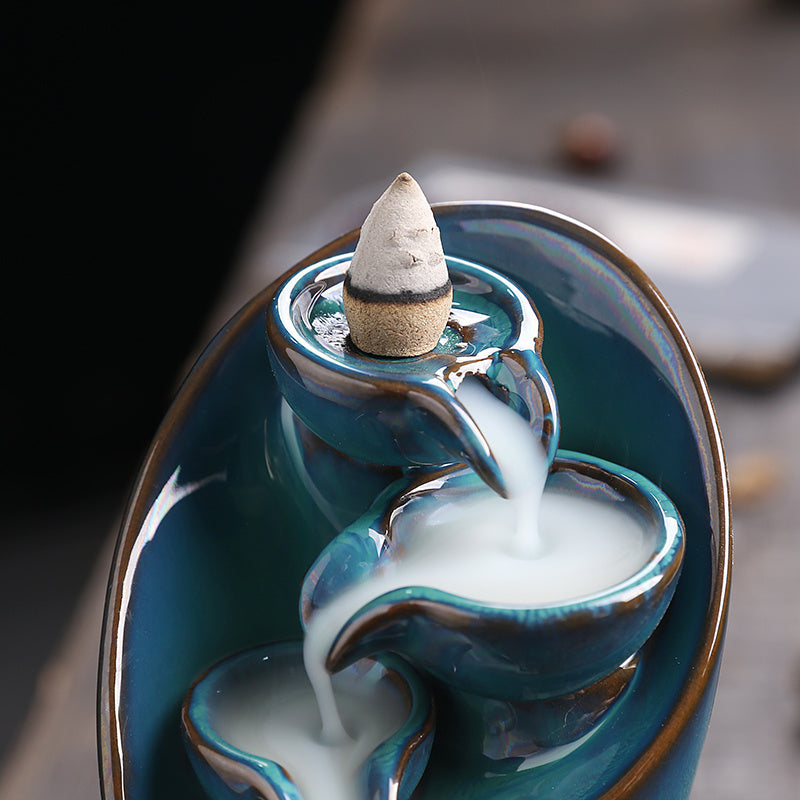 Creative Torch Ceramic Backflow Incense Burner