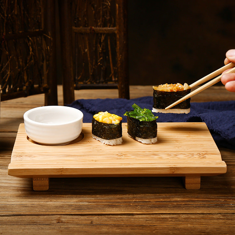 Japanese Organic Bamboo Sushi Tray