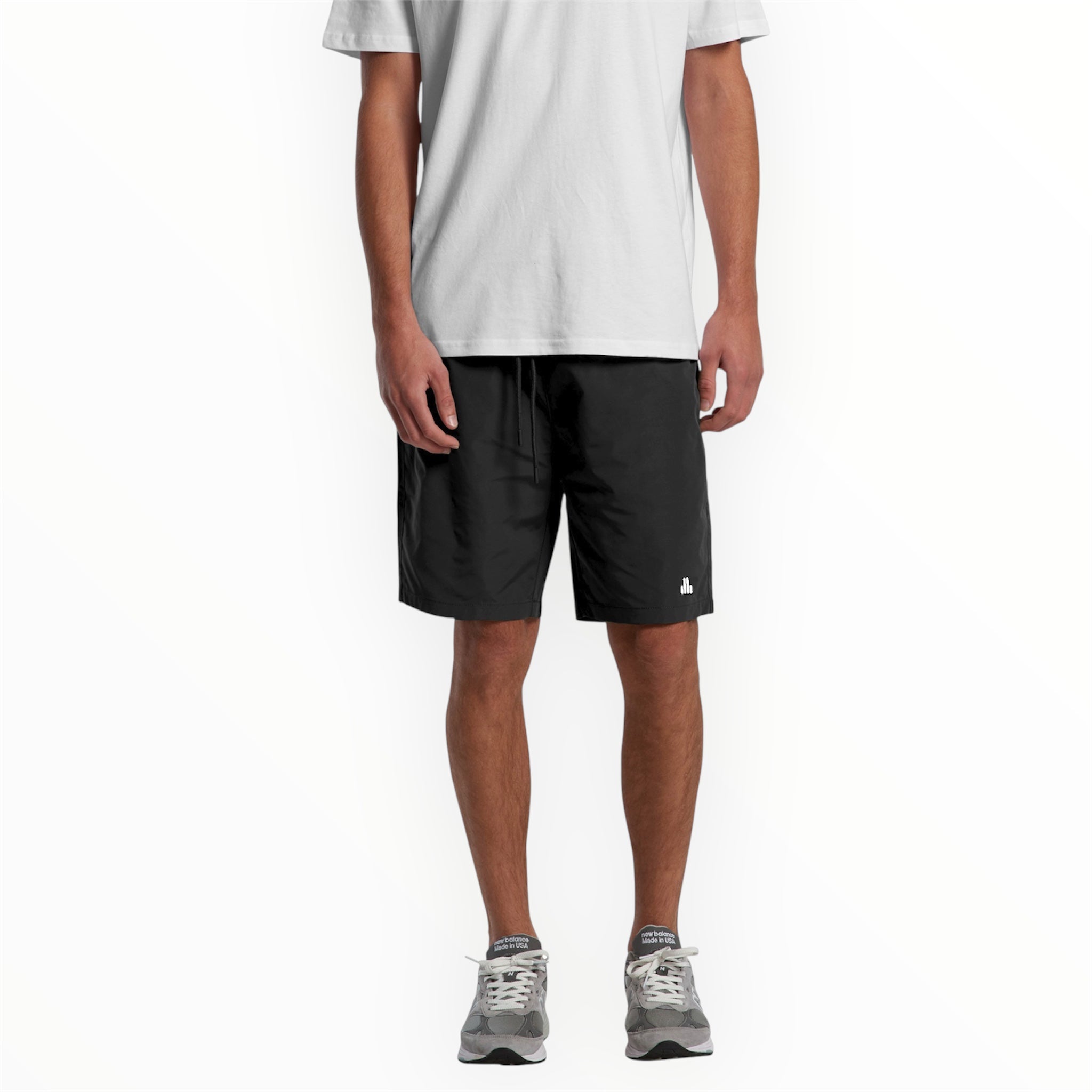 ASUREI Men Eco-Friendly Active 19” Training Shorts | 3 Colours | Black