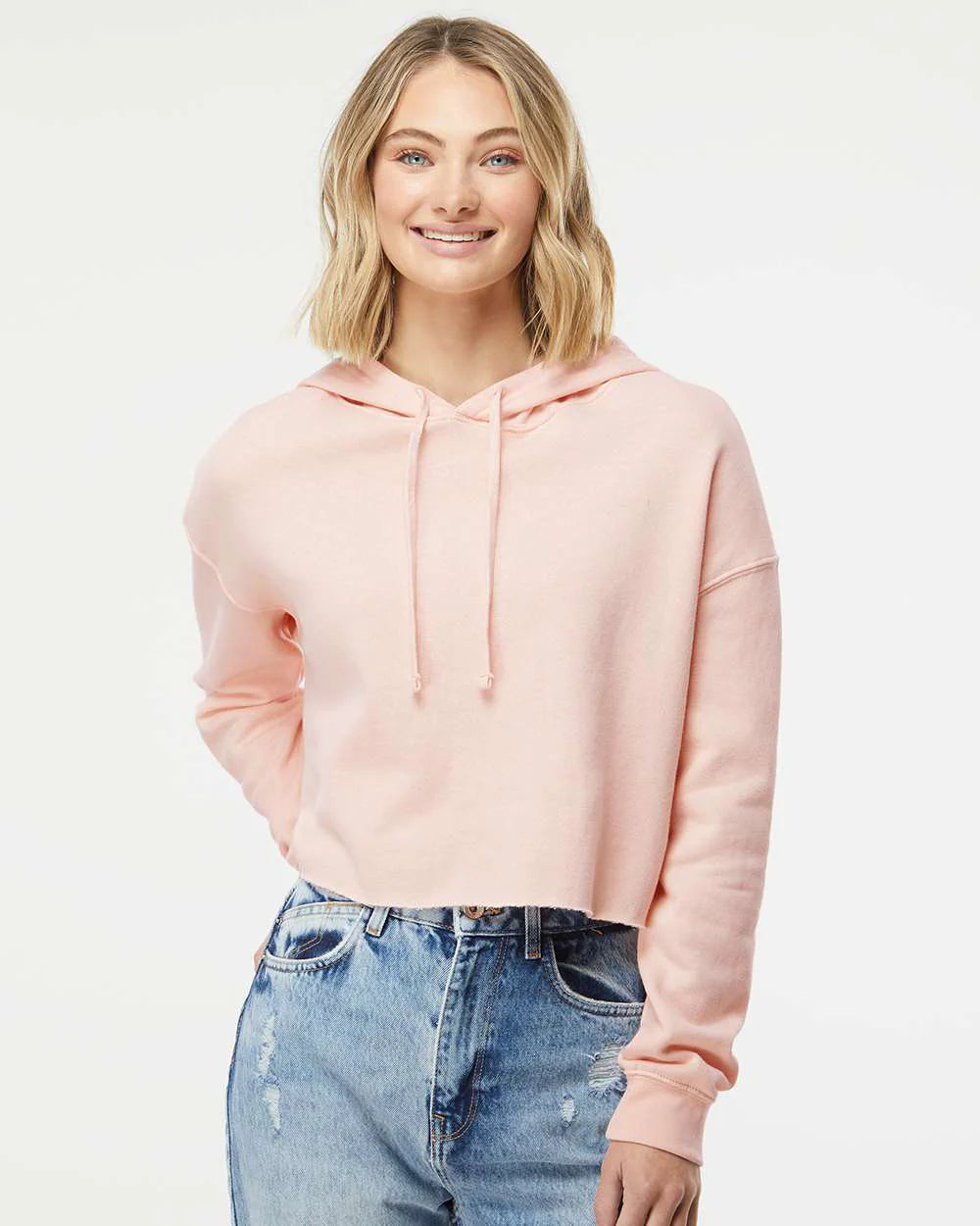 ASUREI Ladies Lightweight Crop Hoodie