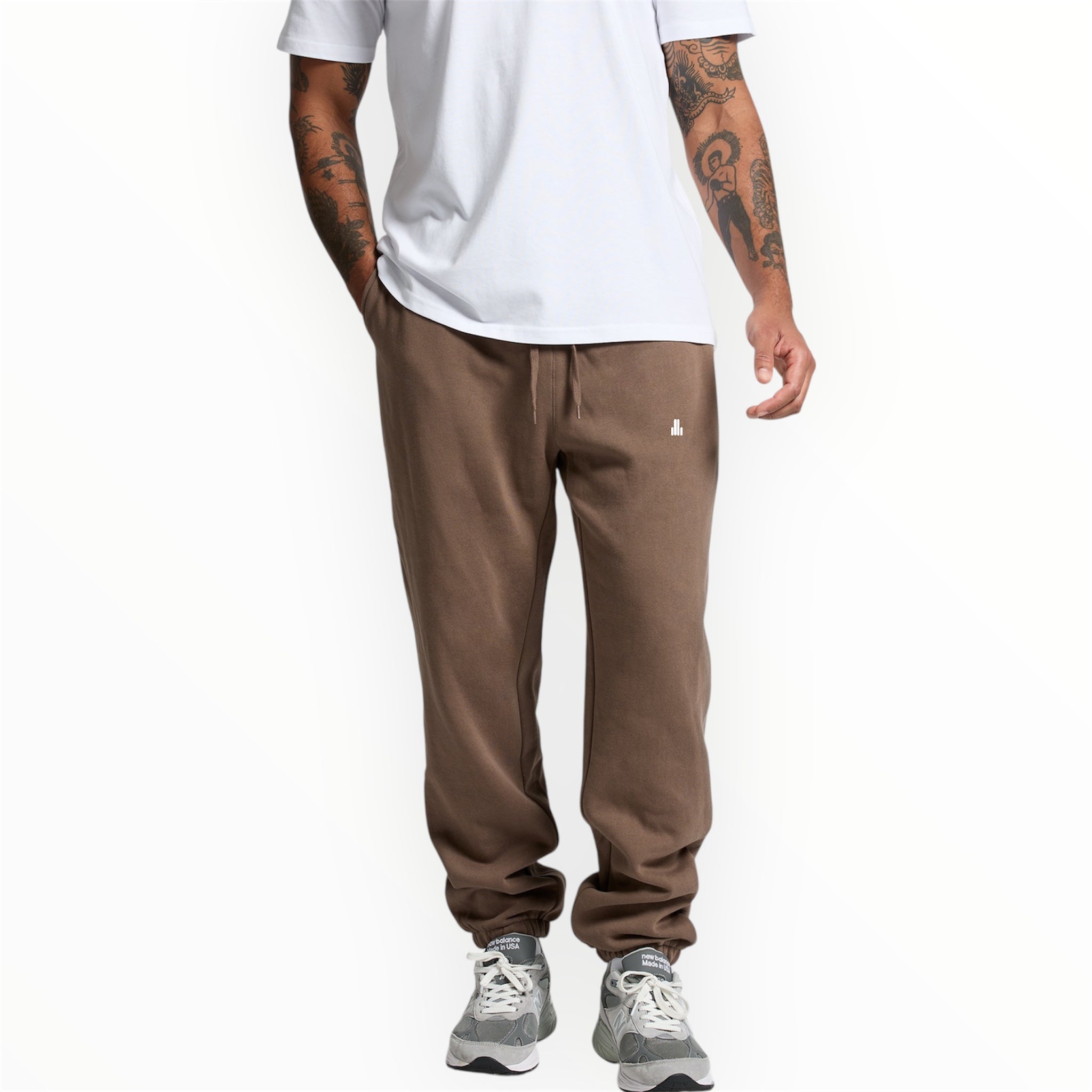 ASUREI Men Eco-Friendly Stencil Track Pants
