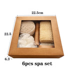Natural Spa & Bath Care Toiletries Gift Set | 6-Piece