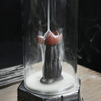 Lotus Story & Buddha Palms Backflow Incense Windproof Burner
