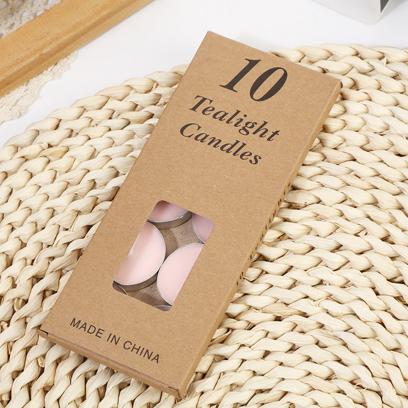 Tealight Candles – 10pcs Pack | 7 Vibrant Colours