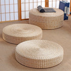 Natural Straw Tatami Round Mat