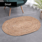 Hand-Woven Rattan Straw Mat – 2 Designs | 3 Sizes