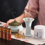 Celadon Brass Incense 15-Piece Kit