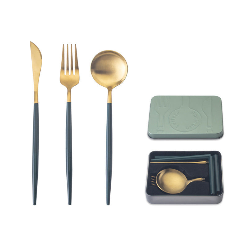 Portable Cutlery Set | Travel | (3-pc or 4pc)