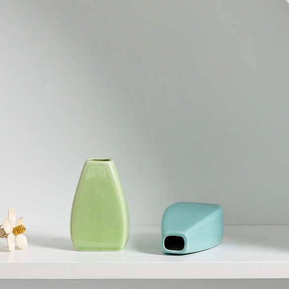 Mini Pastel Series | Glazed Porcelain Vase (5 Colours)