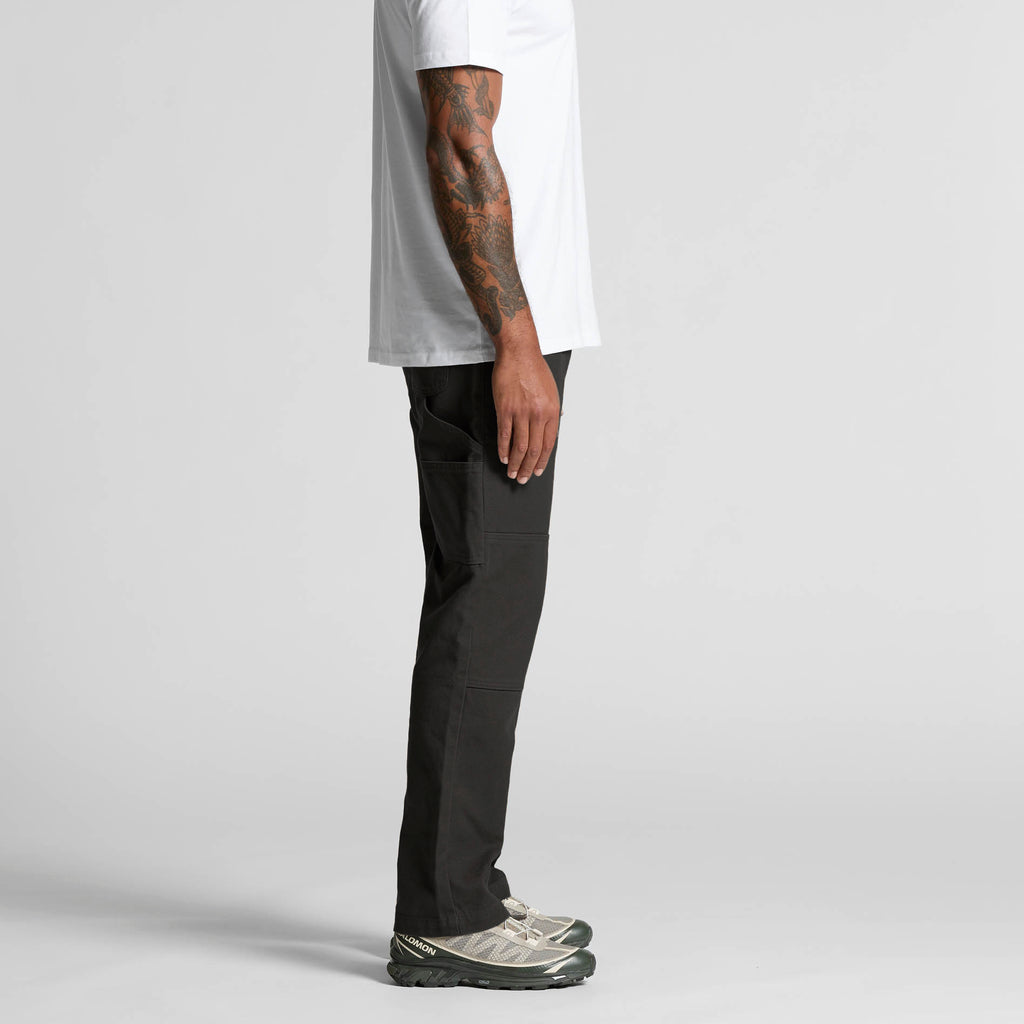 ASUREI Men Active Canvas Pants | 2 Colours | Black