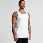 ASUREI Men Organic Rib Singlet