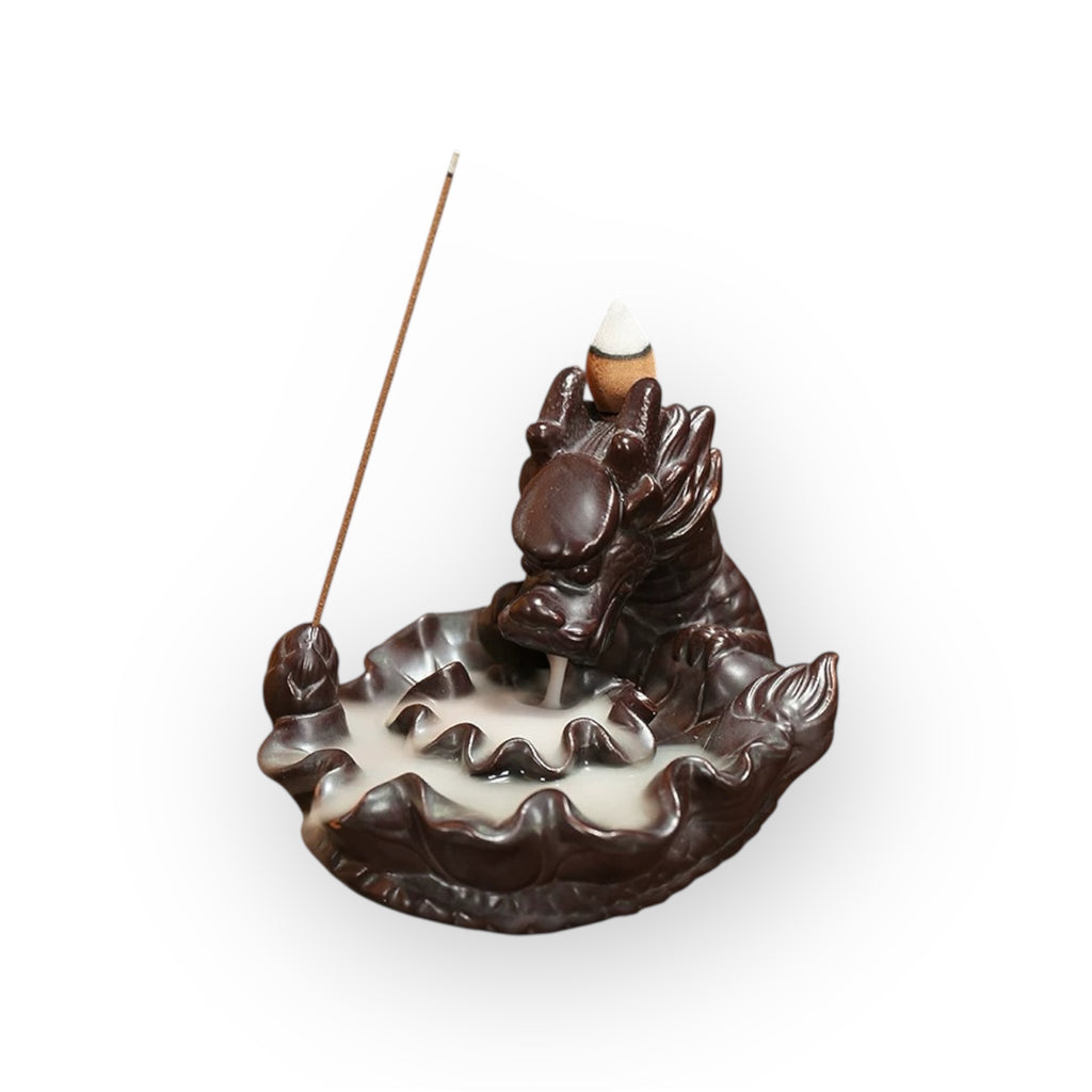 Dragon Lotus Mist Backflow Incense Diffuser