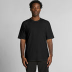 ASUREI Men Active Staple Blend Tee | 2 Colours | Black
