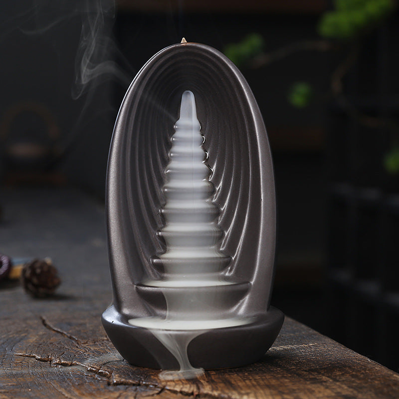 Ascending Steps Backflow Incense Diffuser