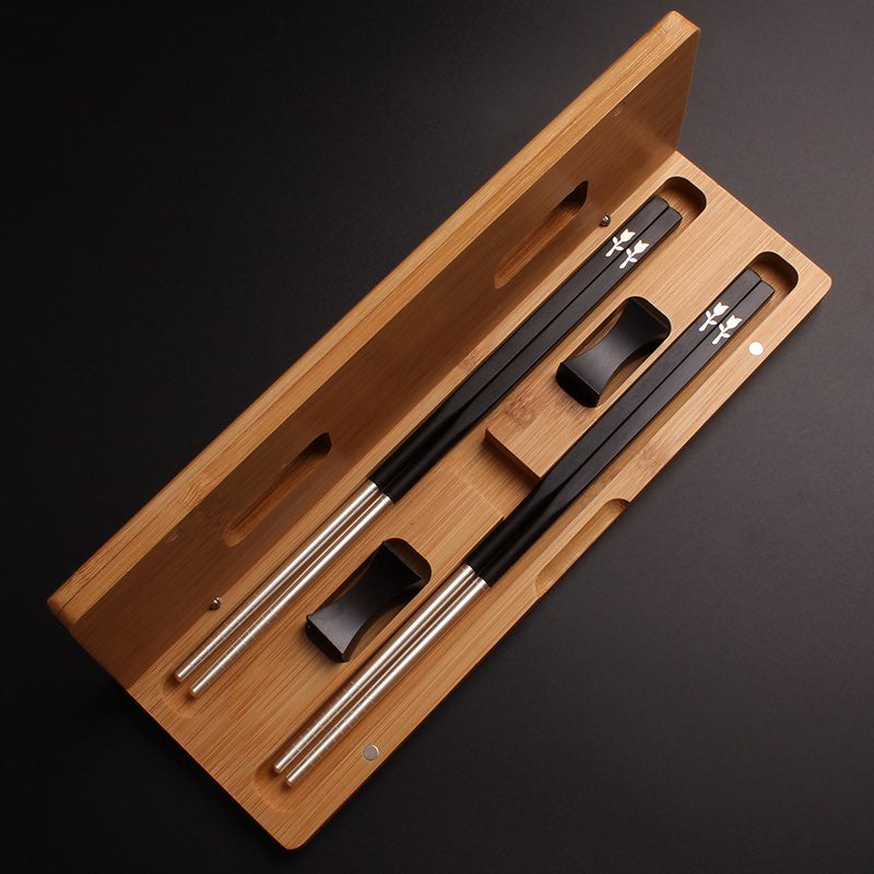 Pure Silver Chopsticks Gift Set | 16 Styles
