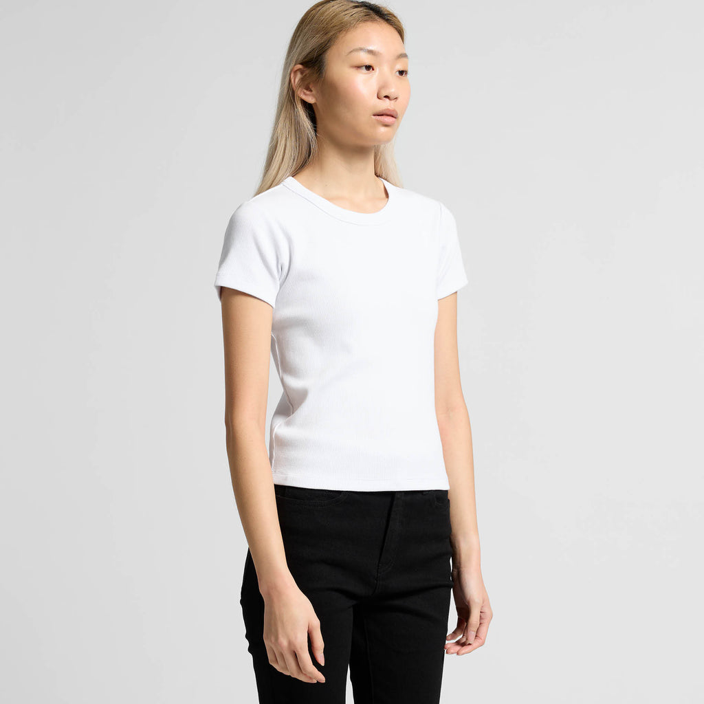 ASUREI Women Organic Rib Tee