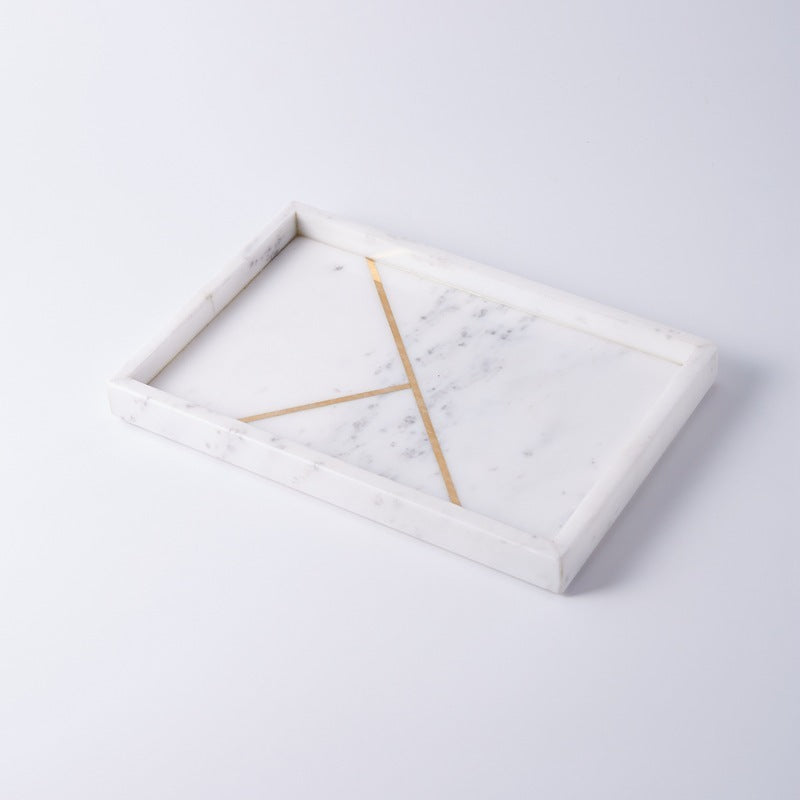 Marble Vanity Display Tray | 19 Colours | Antique Wood Grain