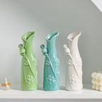 Bird and Flowers Series | Glazed Porcelain Vase (6 Designs)