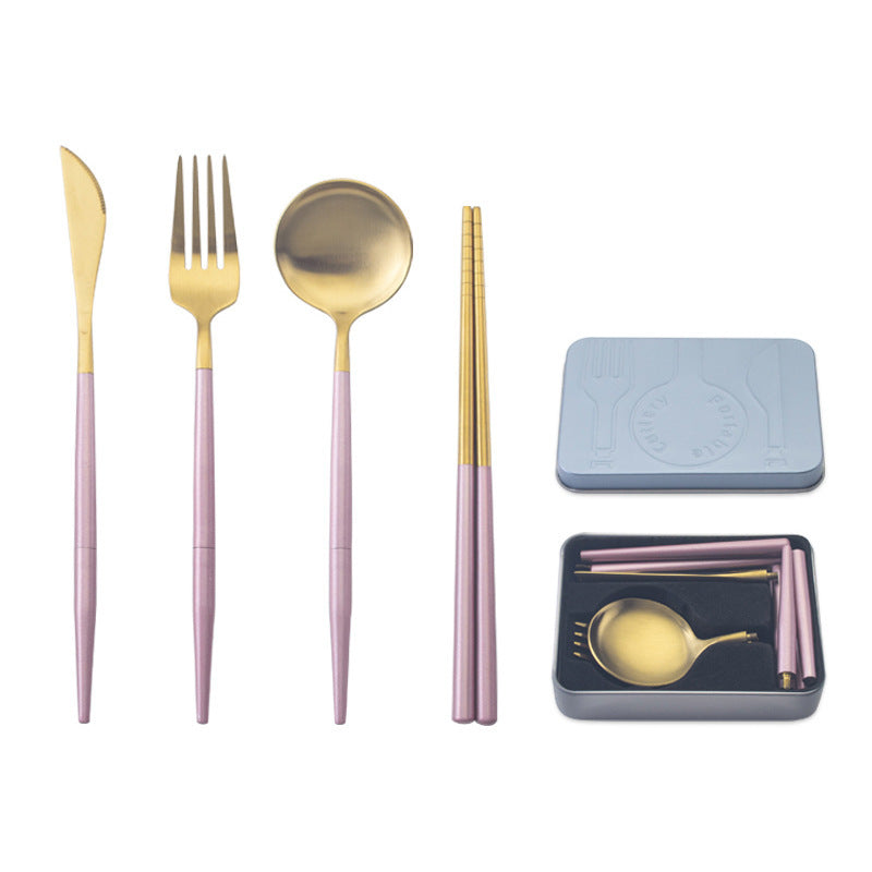 Portable Cutlery Set | Travel | (3-pc or 4pc)