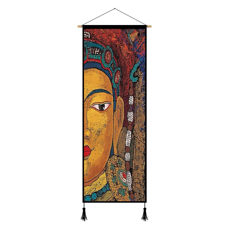 Tibetan Culture Canvas Scroll Wall Art Painting