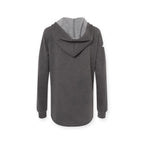 ASUREI Ladies Lightweight Wash Hooded Sweatshirt