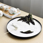 Oriental Mountain Landscape Sand Display Tray