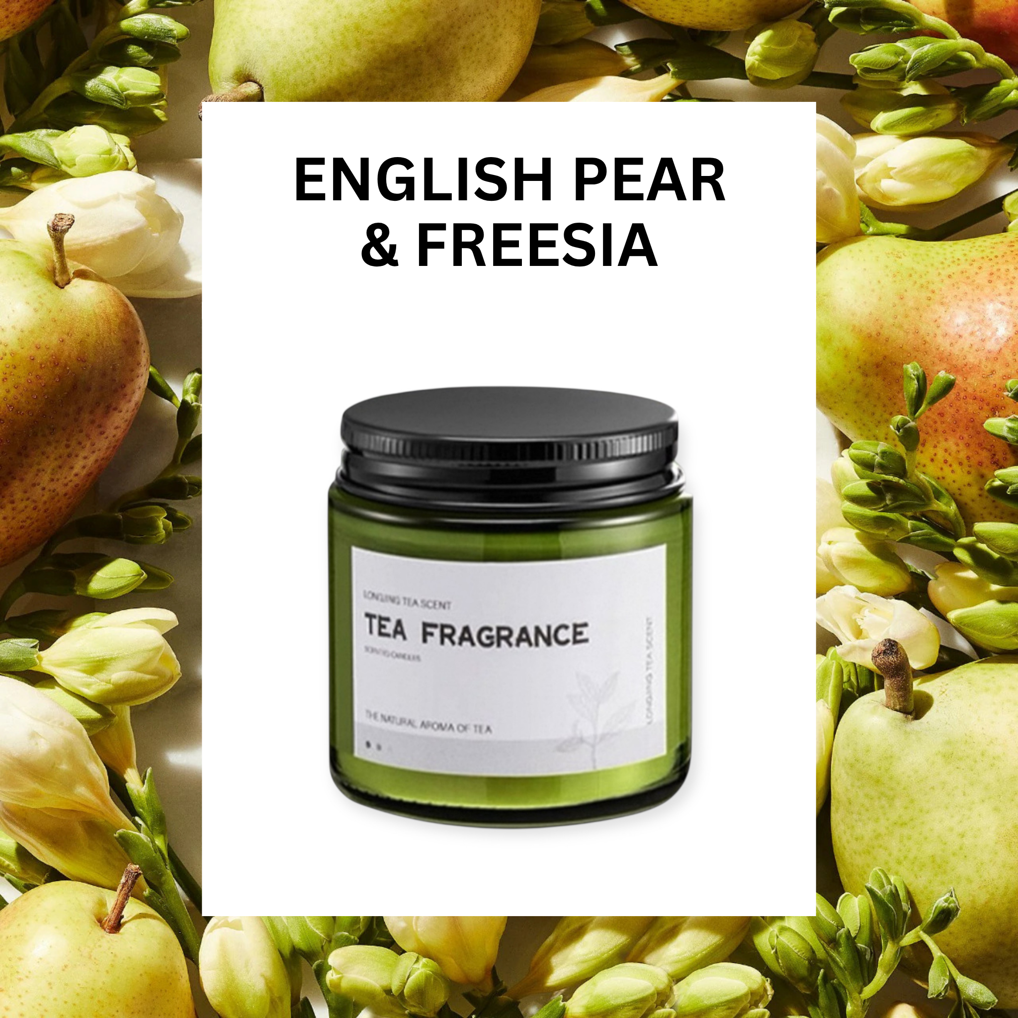 ASUREI Nature Series - Scented Soy Candle | Lychee White Tea (10 Scents)