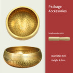 ASUREI Copper Singing Bowl with Wooden Mallet (4 Sizes)