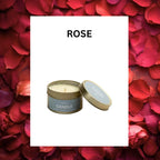 ASUREI Travel Tin Scented Candle Series | British Pear and Freesia (10 Scents)