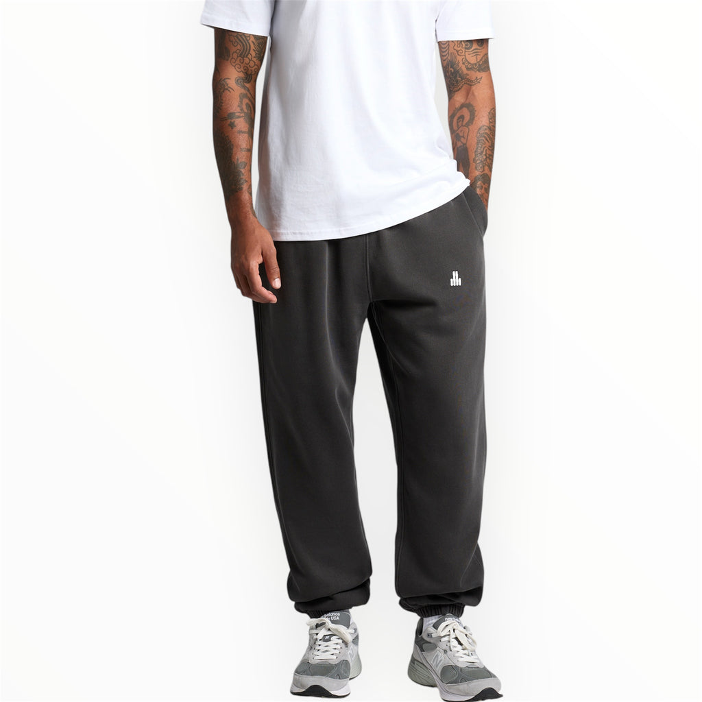 ASUREI Men Relax Faded Track Pants | 3 Colours | Faded Grey