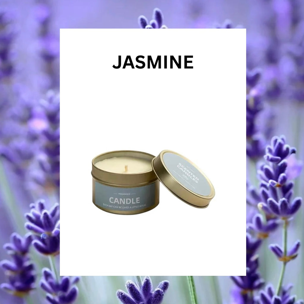 ASUREI Travel Tin Scented Candle Series | British Pear and Freesia (10 Scents)