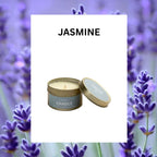 ASUREI Travel Tin Scented Candle Series | British Pear and Freesia (10 Scents)